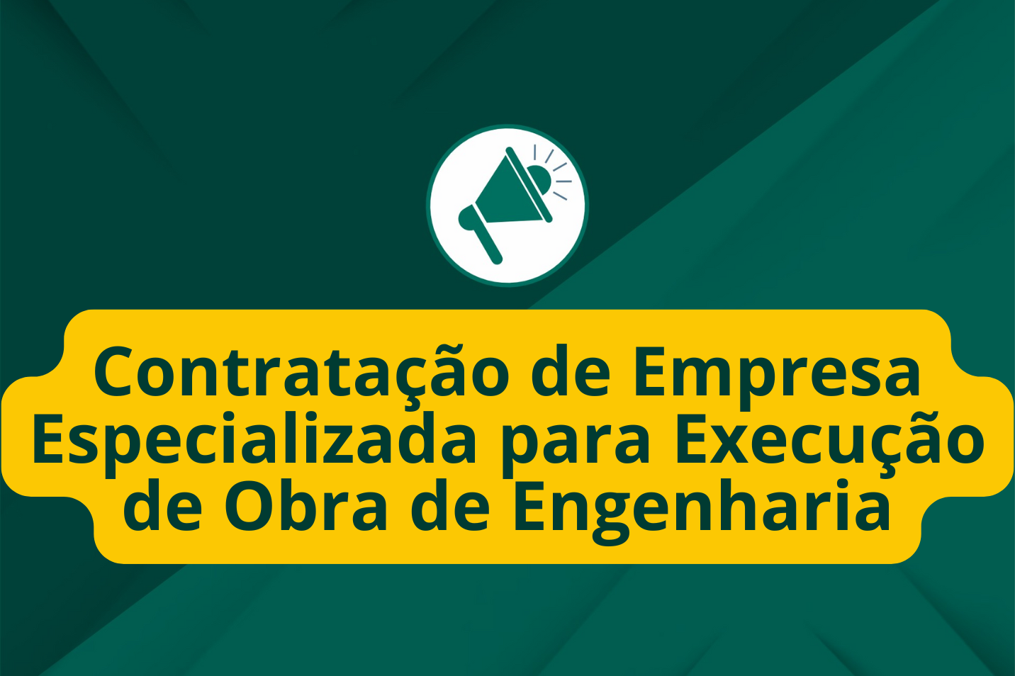 Abertura de Edital de Concorrência Eletrônica nº 001/2025