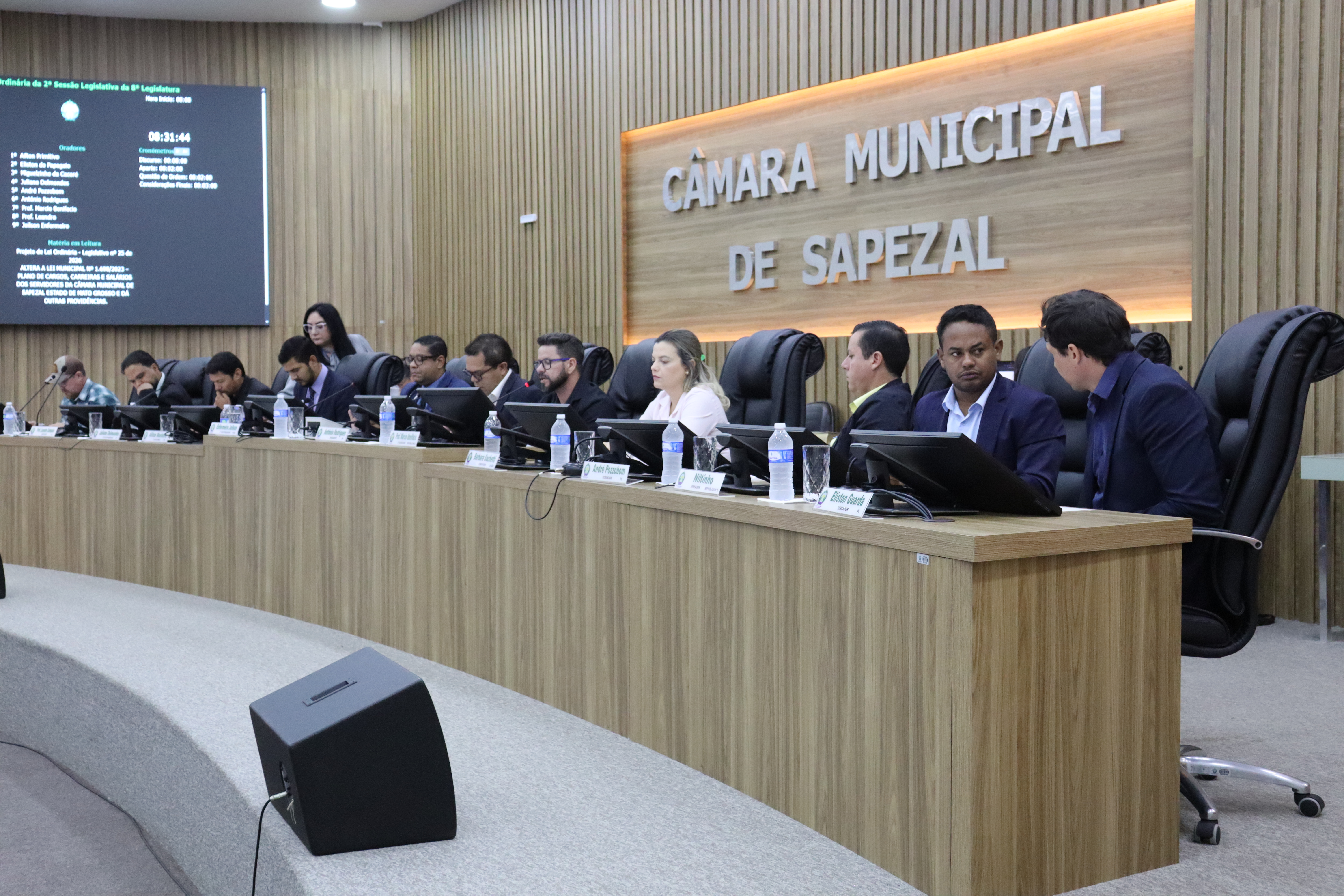 11ª Sessão Ordinária destaca investimentos na educação, transparência pública e ações para qualidade de vida em Sapezal