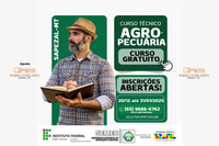 🌾 PROCESSO SELETIVO ABERTO: CURSO TÉCNICO EM AGROPECUÁRIA 🌾
