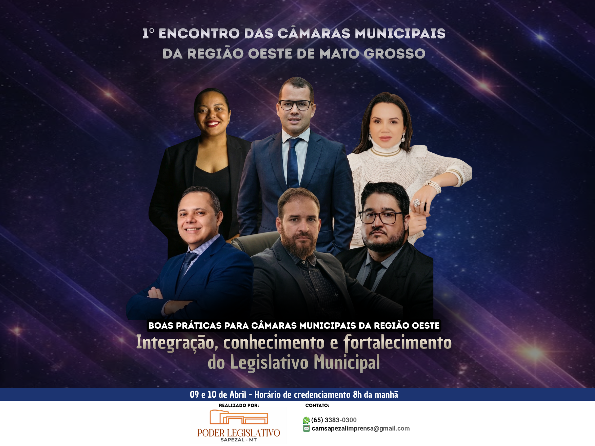 1º Encontro das Câmaras Municipais da Região Oeste de Mato Grosso