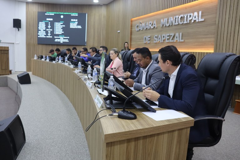 CÂMARA MUNCIPAL REALIZA 12ª SESSÃO ORDINÁRIA