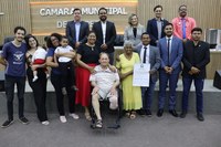Câmara Municipal de Sapezal homenageia Gringo do Mototáxi com Moção de Aplauso