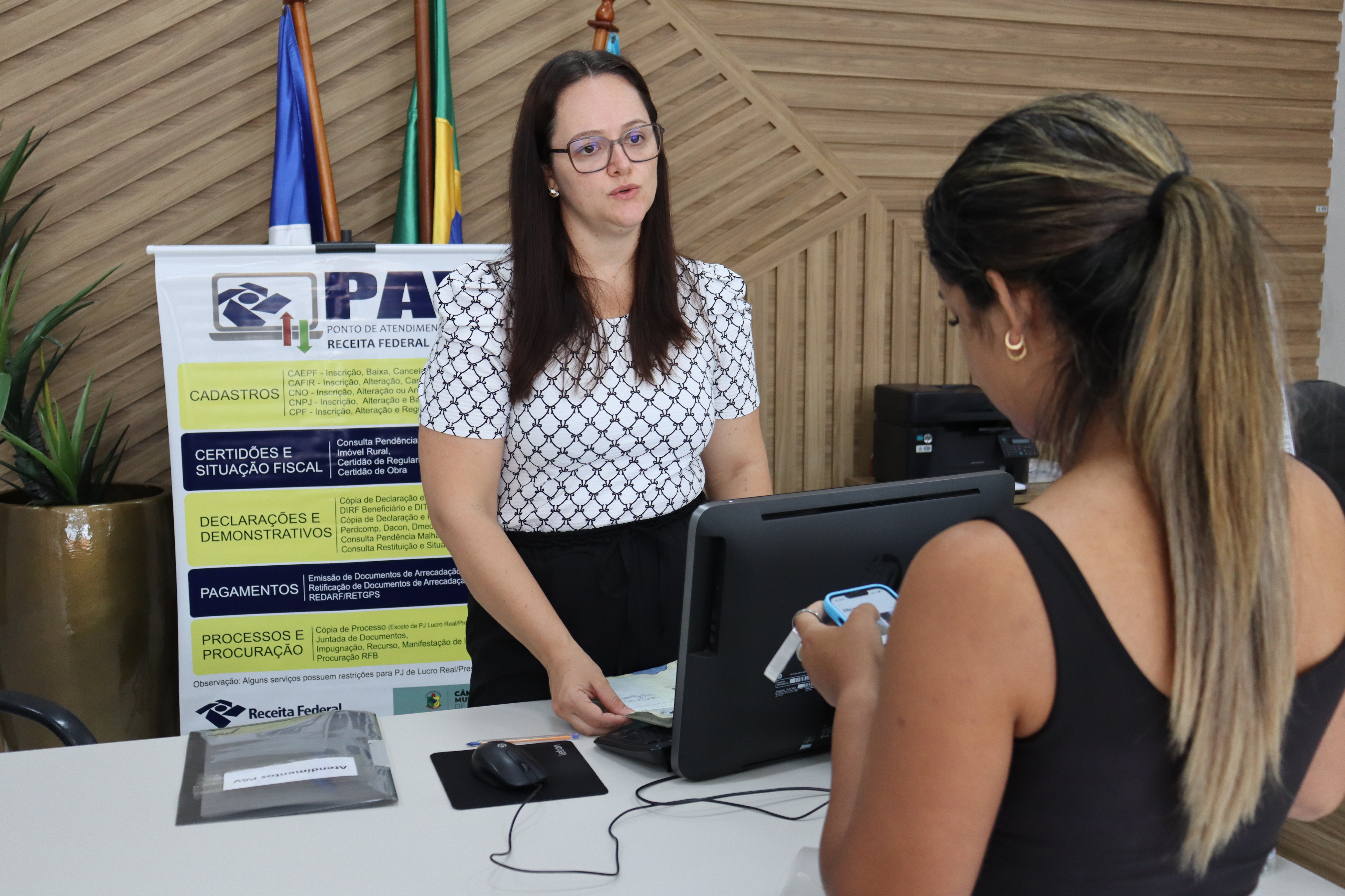  Com o retorno do recesso administrativo, Câmara Municipal de Sapezal registra mais de 40 atendimentos no PAV