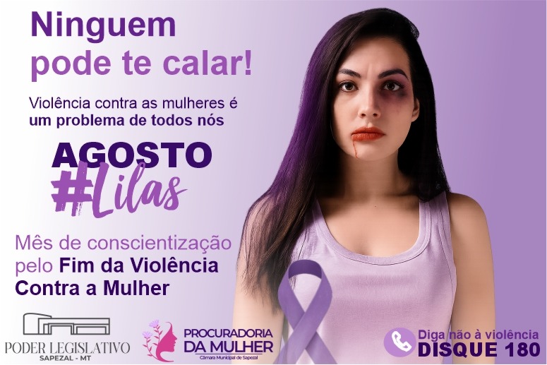 Campanha Agosto Lilás