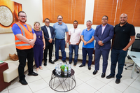 Comitiva de Sapezal realiza visita à Câmara Municipal de Nova Mutum 
