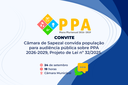 CONVITE – AUDIÊNCIA PÚBLICA - PPA 2026/2029