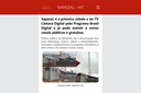 Sapezal (MT) é destaque nacional com implantação de TV pública digital