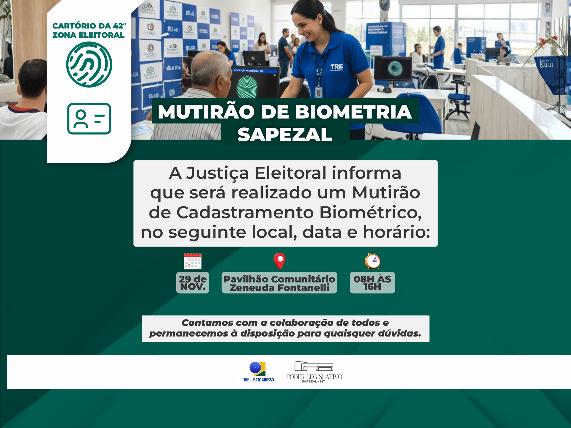 UTILIDADE PÚBLICA – 2º MUTIRÃO DA CIDADANIA