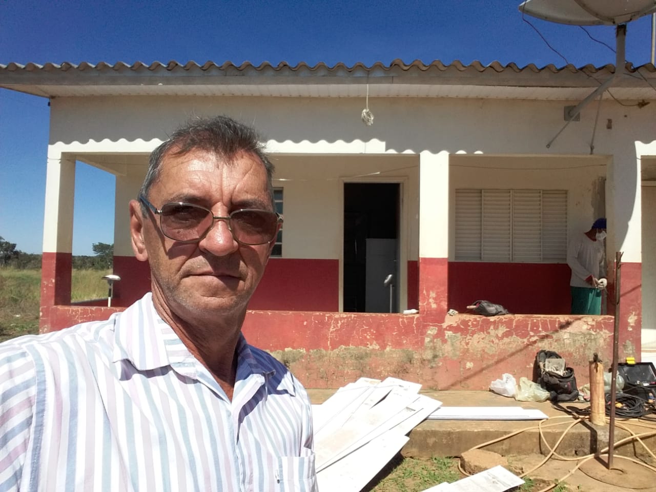 VEREADOR CLÓVIS ACOMPANHA REFORMA DOS POSTOS DE SAÚDE NAS ALDEIAS INDÍGENAS TRÊS JACUS E CAITITÚ