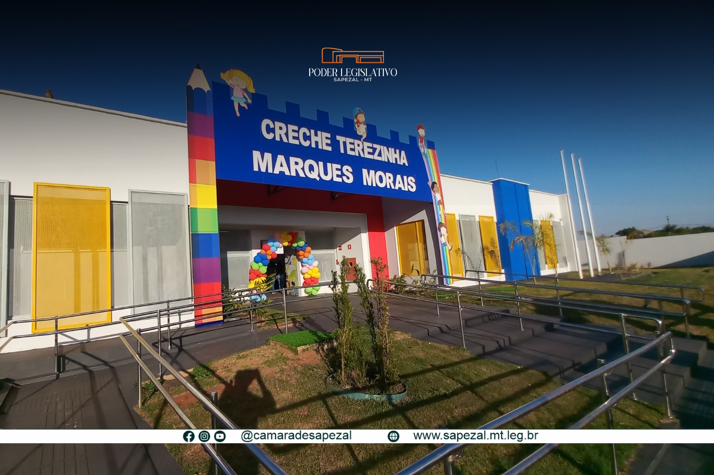 Vereadores marcam presença na inauguração da Creche "Terezinha Marques Morais"