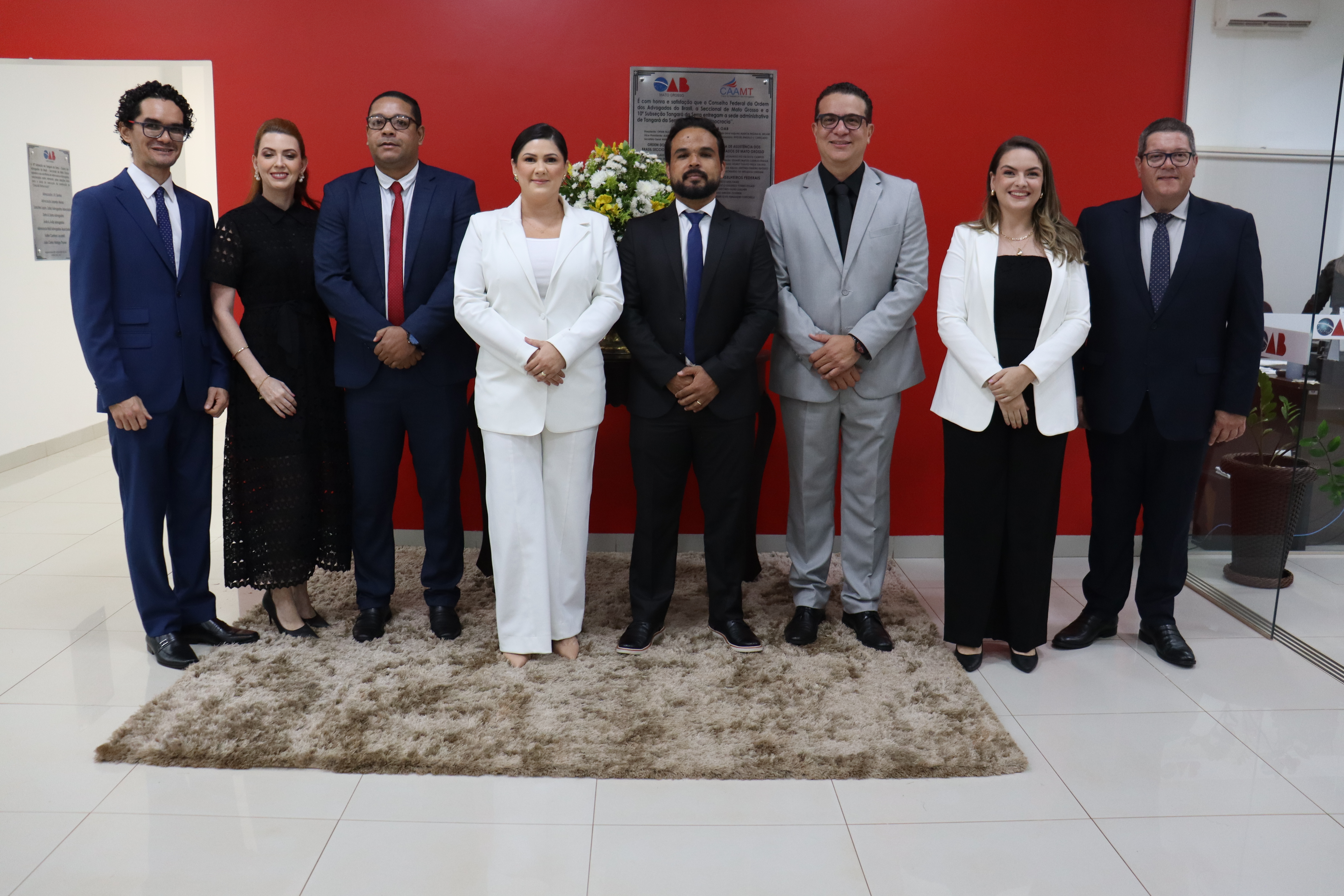 Vereadores participam da posse da nova diretoria da OAB em Tangará da Serra