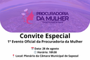 Procuradoria da Mulher realizará seu primeiro evento oficial em Sapezal